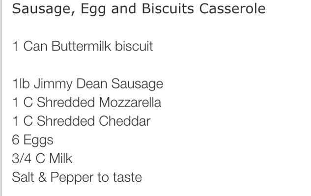 Breakfast Casserole