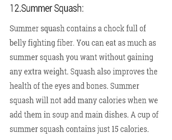 25 Zero Calorie Foods!
