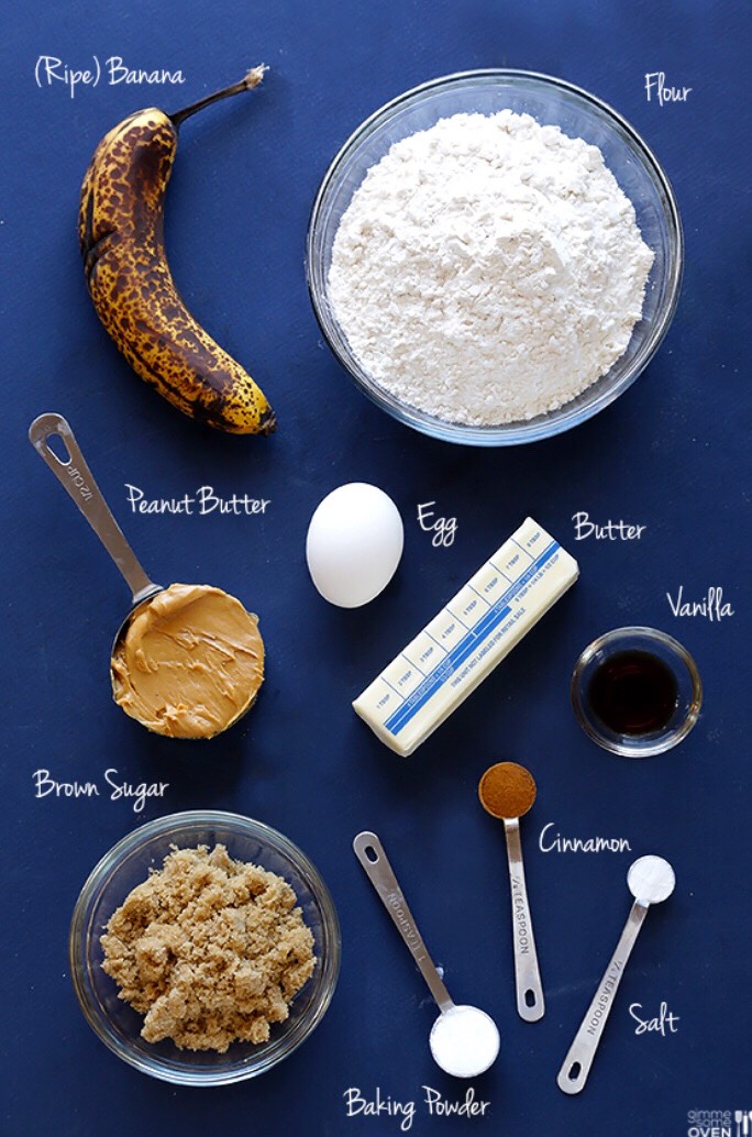 Peanut Butter Banana Cookies!