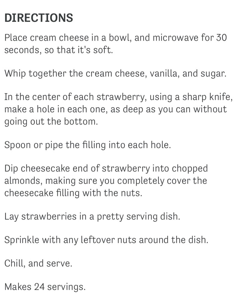 Cheesecake-Stuffed Strawberries Recipe 😍 #tipit