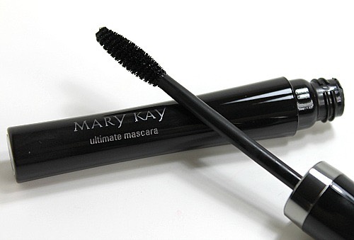I use this Mary Kay mascara. First I curl each lash for one minute. I put three coats of mascara on and style it with the wand  so it won't be as clumped. I then curl each set  again for 30 seconds! 