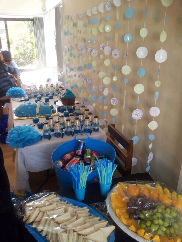 Grab a massive bucket used for Laundry and use it to keep the drinks cool. Keep it color co-ordinaries though. 