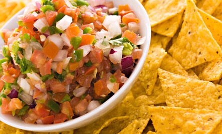 Homemade Salsa and Chips
