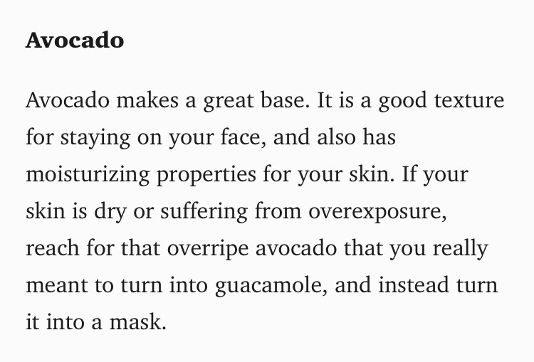 Homemade Facial Masks W/ Add-in's For Your Specific Skin Concerns.