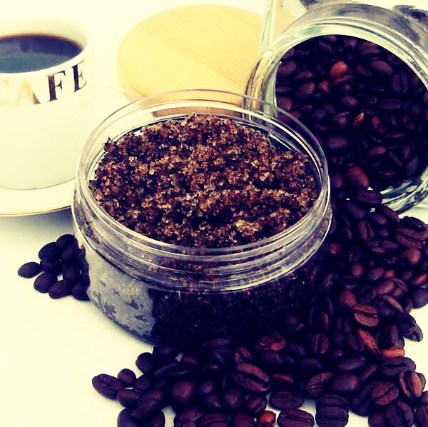 💜 Coffee Scrub 💜
You will need: 
• 1 cup of Ground Coffee
• 1 cup of White Sugar
• 1/2 a cup of Olive Oil
• 1 tablespoon of Ground Cinnamon

Blend all of these ingredients together and store it in an airtight container! In a cool, dry place, this scrub should keep for up to 2 months 💜