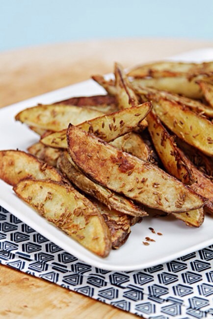 Cumin-Crusted Oven Fries

Skip the deep fryer and make these healthier oven-baked fries at home! 