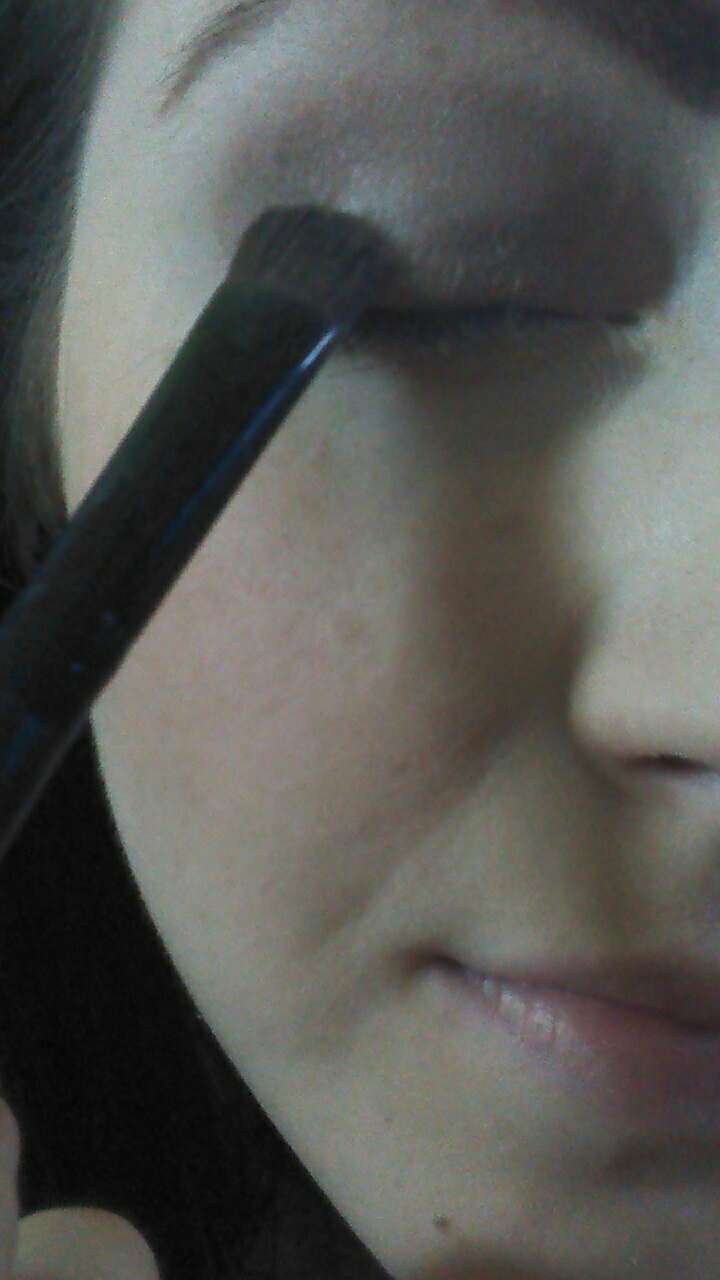 Use a light to medium #brown shade of #eyeshadow on your eyelid and bring it up above the crease. 