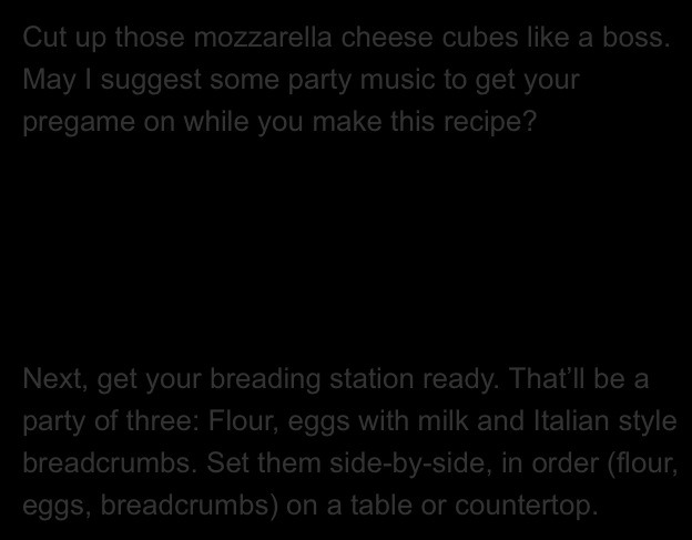 Simple Easy Fried Mozza Balls !!