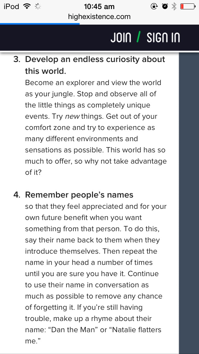 Quick Life Tips 