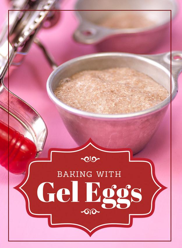 If you need to replace eggs while baking, flax or chia meal and water mimics the texture perfectly.