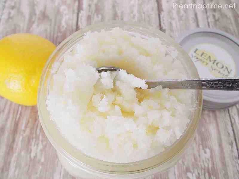 •Melt coconut oil in microwave for 20-35 seconds until melted
•Pour sugar into oil and mix
{If too juicy, add a small amount of sugar and mix}
•Add food coloring to make the color you desire
•Add Essential Oils & Extract drops to achieve the scent you desire
•Store in an air-tight container