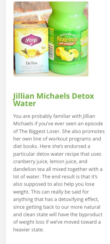 💟32 Detox Drinks And 8 Detox Waters💟