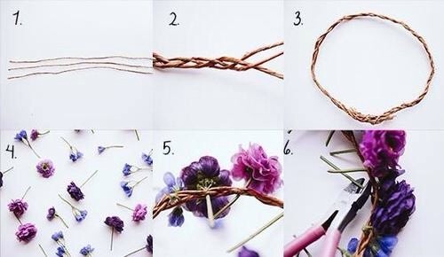 Diy Coachella Flower Crown Tutorials 👑🌸🌸🌸
