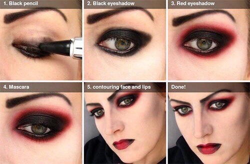 Halloween Makeup DIYs #HalloweenTip