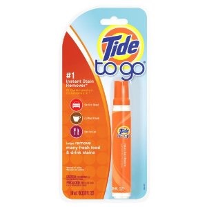 4. TIDE TO-GO STAIN REMOVER PEN
This is important to have because what if your wearing your brand new white shirt 👚and you spill your fruit punch🍹 on it or accidentally write on it with a marker✏️, not good. If you wait till you get home than that stain isn't coming out. 👎