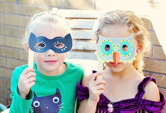 Halloween Masks And Games For Kids❤💌👯👹🎉🎈