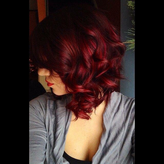 Beautiful Red Hairstyle❤️❤️❤️