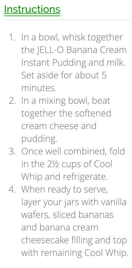 No Bake Banana Cream Cheesecake
