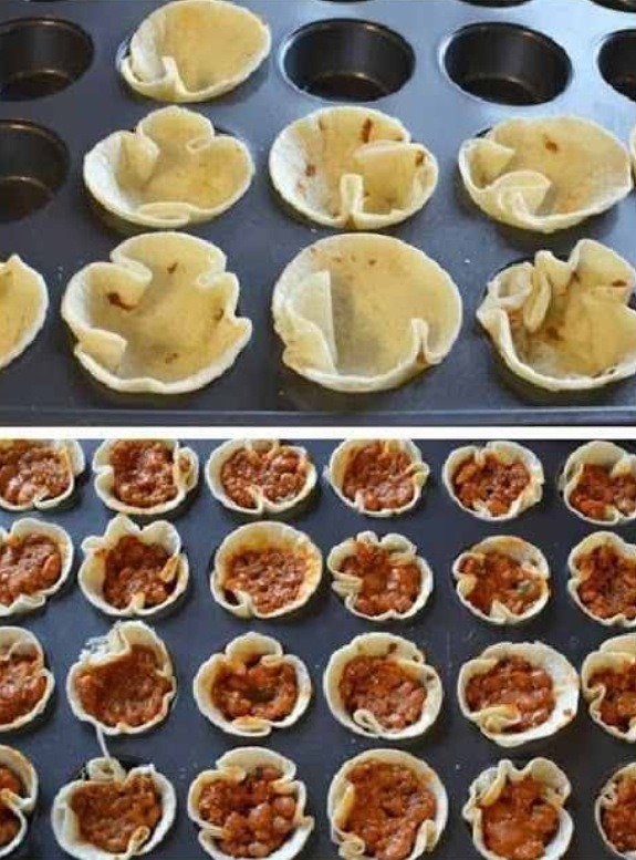 Mini Taco Bowls!!!
