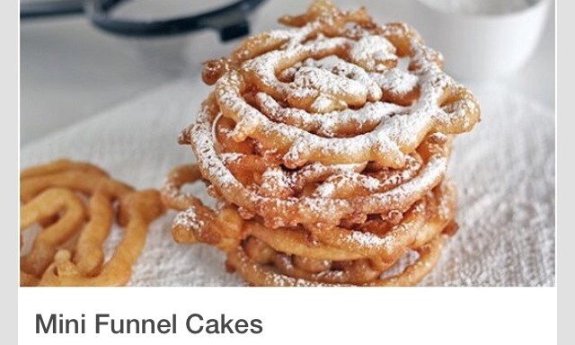 Mini Funnel Cakes 