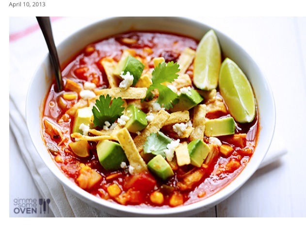 Chipotle Chicken And Rice Soup!!