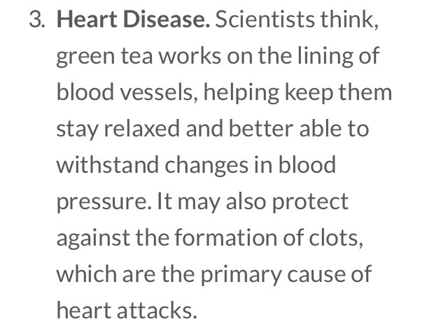 Benefits Of Drinking Green Tea!☕️