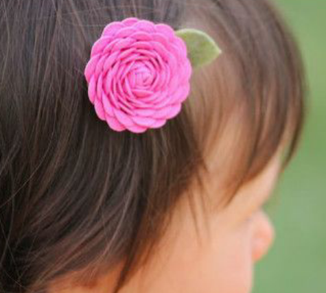 beautiful flower clip