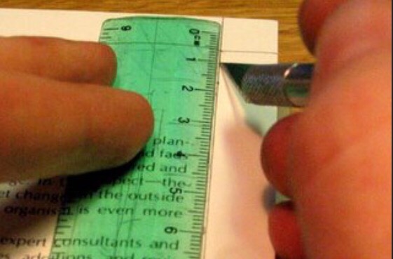 How To Make A Book With A Secret Hollow Hiding Spot