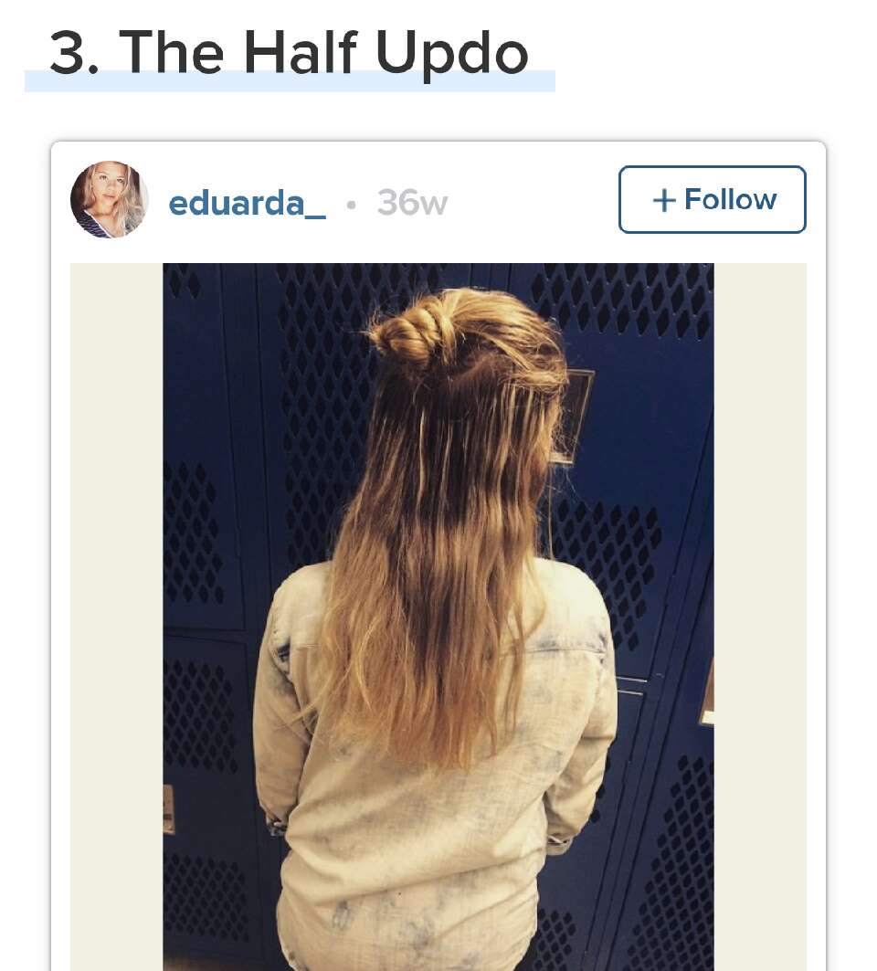 7 Hairstyles You Can do When You Haven't Washed Your Hair! 
