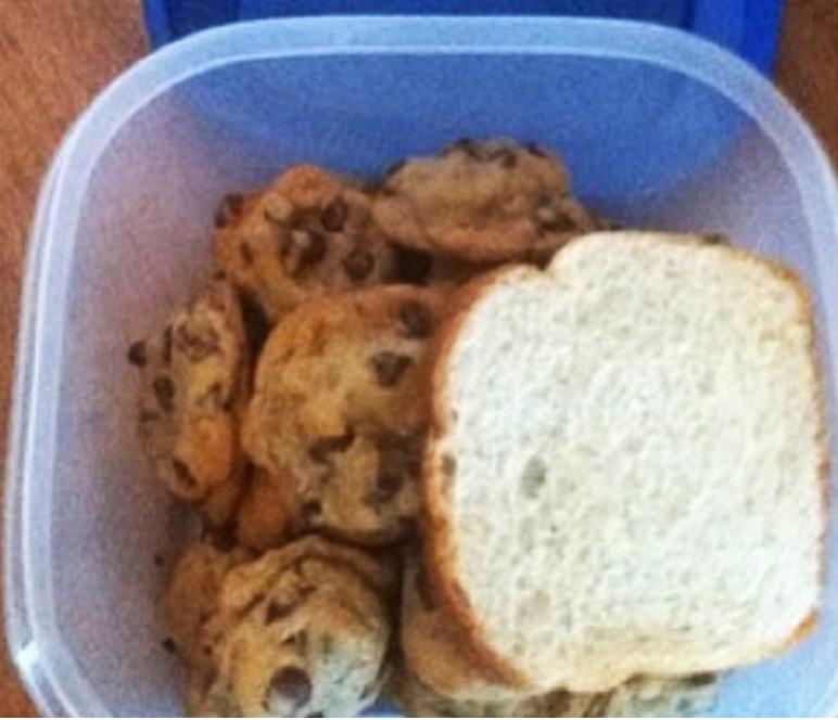 Keep a slice of bread in the cookie jar to keep them soft
