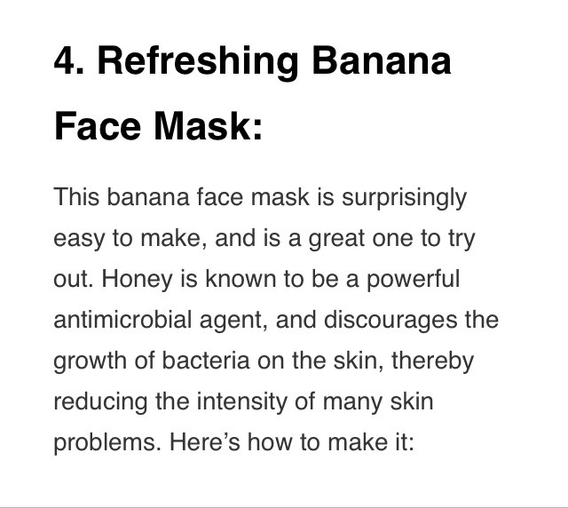 5 Simple Homemade Face Mask For Teenagers