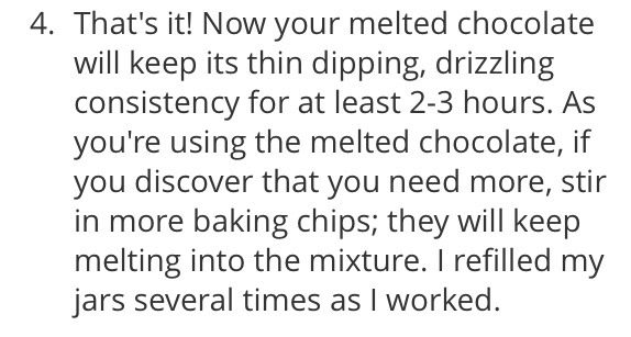 How To Melt Chocolate Chips(nd Other Baking Chips)In A Slow Cooker nd Maintain A Perfect Consistency