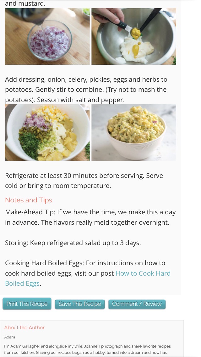 Easy Potato Salad
