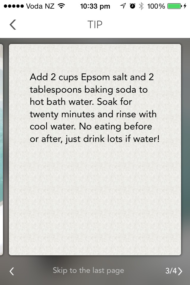 Detox Bath Time