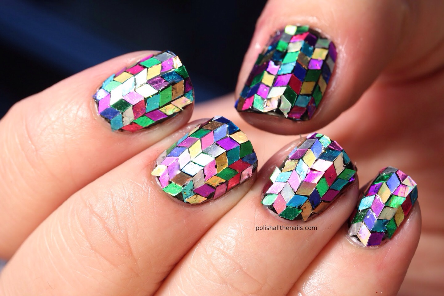 Glitter Nails