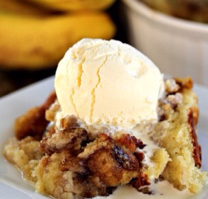 Banana pudding cake 