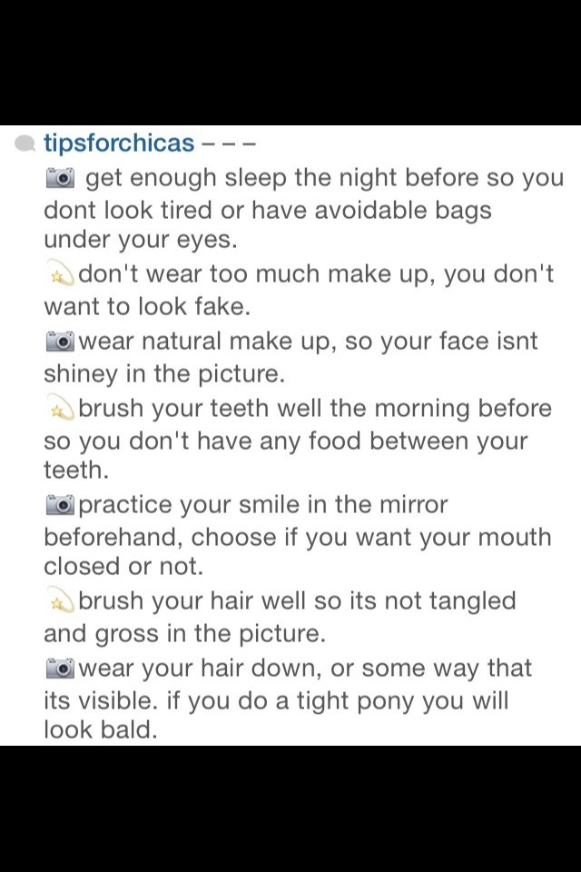 School Picture Day Tips📷💁