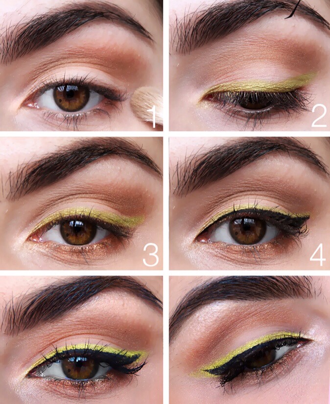 4. Double eyeliner look