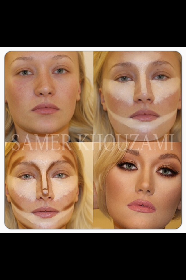 Using a powder brush or loose powder puff (I prefer a powder puff) press loose powder onto the skin setting everything in place...