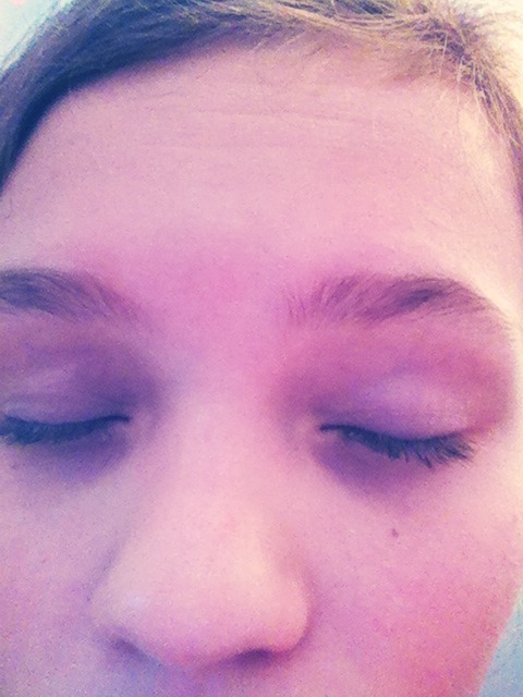 Apply just to the lids, you shouldn't notice much of a difference!