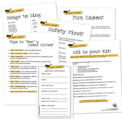 Make lists and keep them in a bag along with any supplies you may want/need.