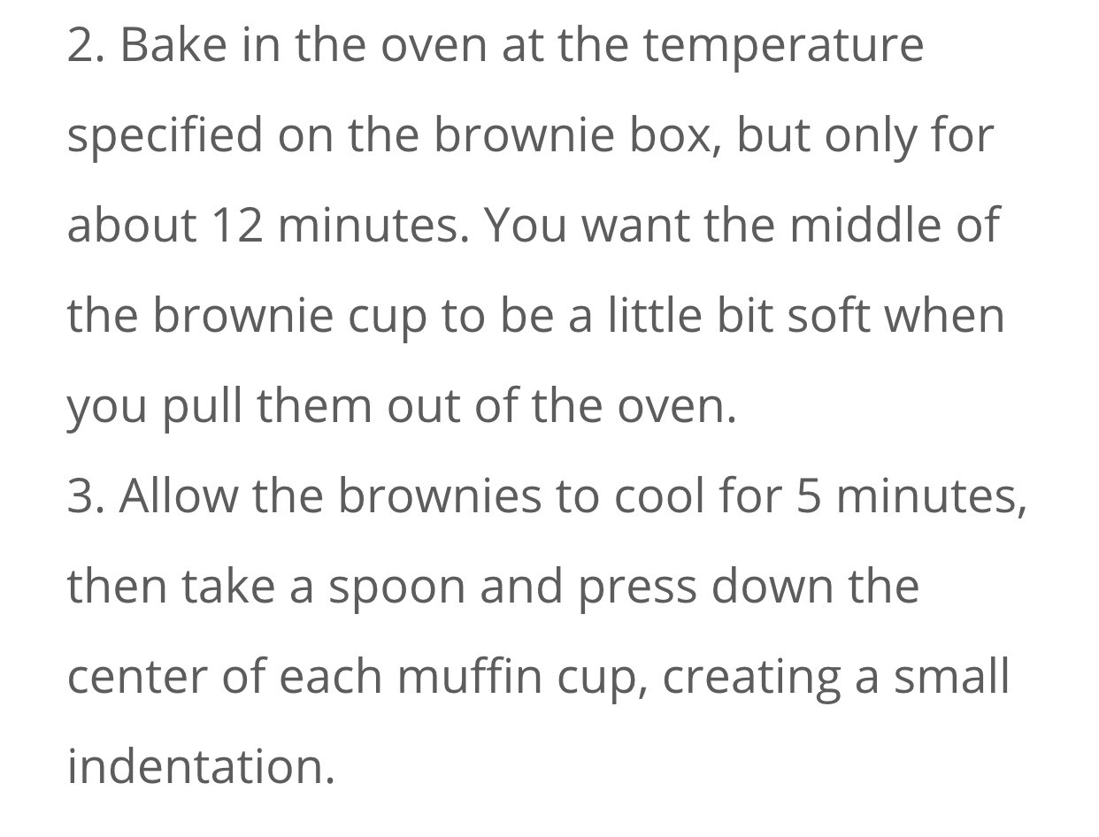 Fluffernutter Brownie Cups. ๐