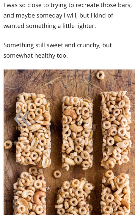 Honey Nut Cheerio Breakfast Bars 