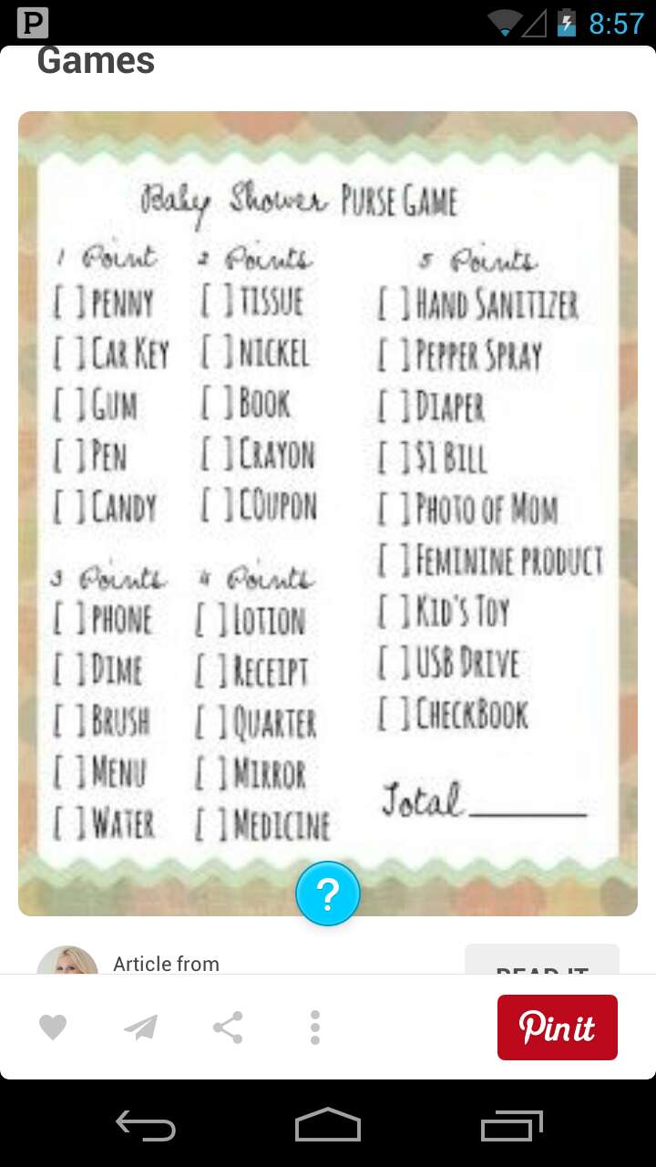 cute baby shower ideas 