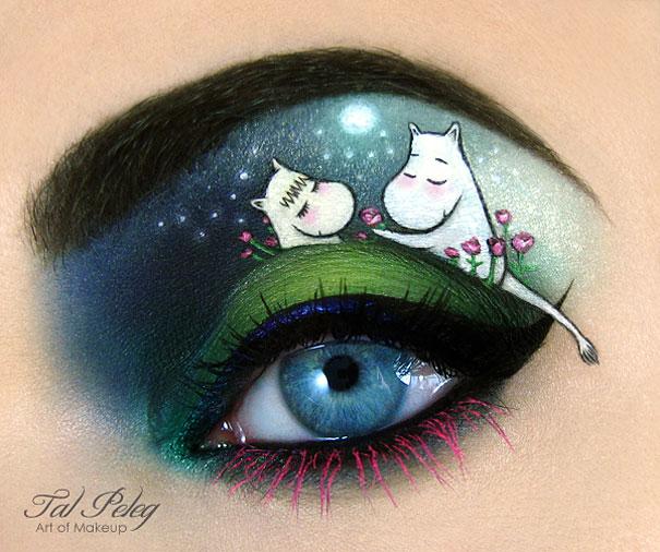 Amazing Eye Makeup Designs By Tal Peleg 