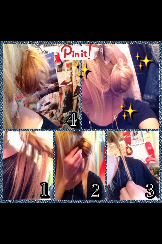 🌷The Semi-Formal Side Bun🌷
Cute for anything! Like a casual party or even the mall!