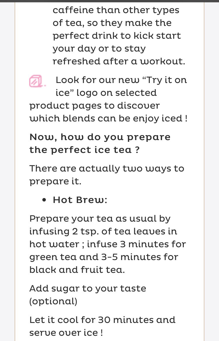 Iced Tea Guide #summervibes