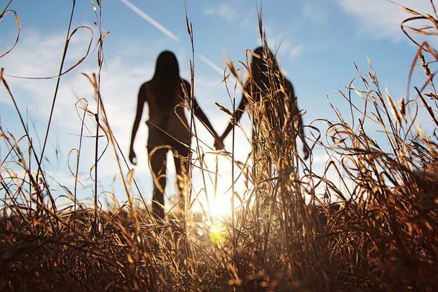 And walk into the sunset hand in hand.