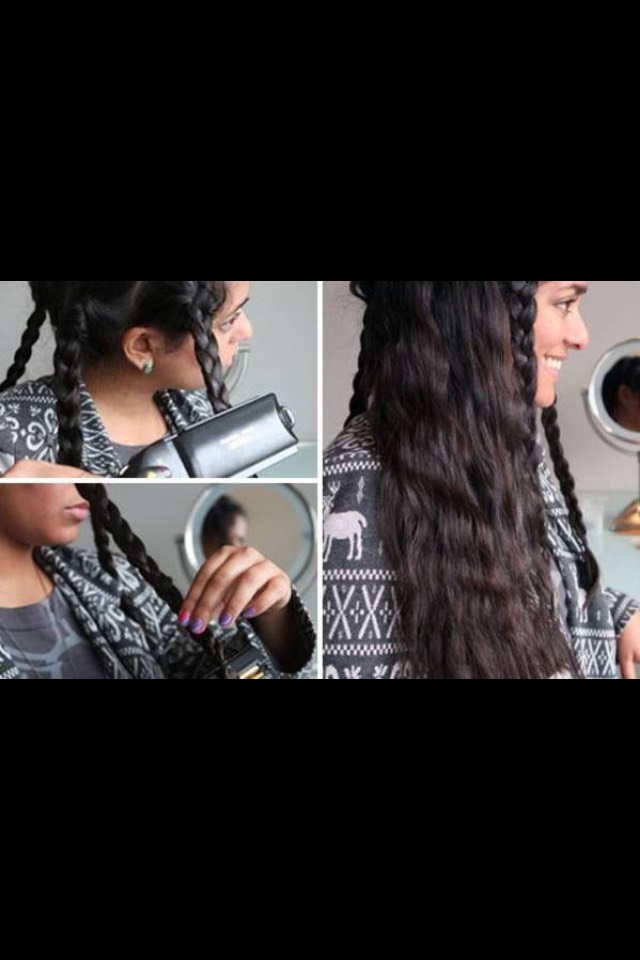 How to make your waves last longer with a flat iron 