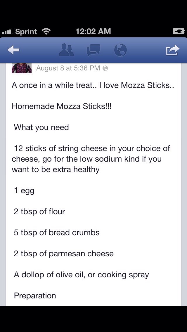 Homemade Mozzarella Sticks!!! Super Easy 👍😄✨🌟